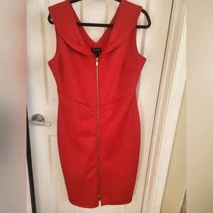 Red Sleeveless Dress ❤️💋